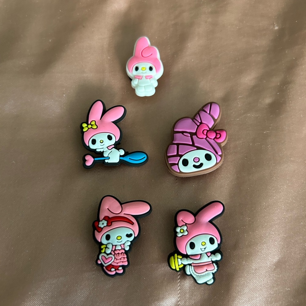 Melody Croc Charms